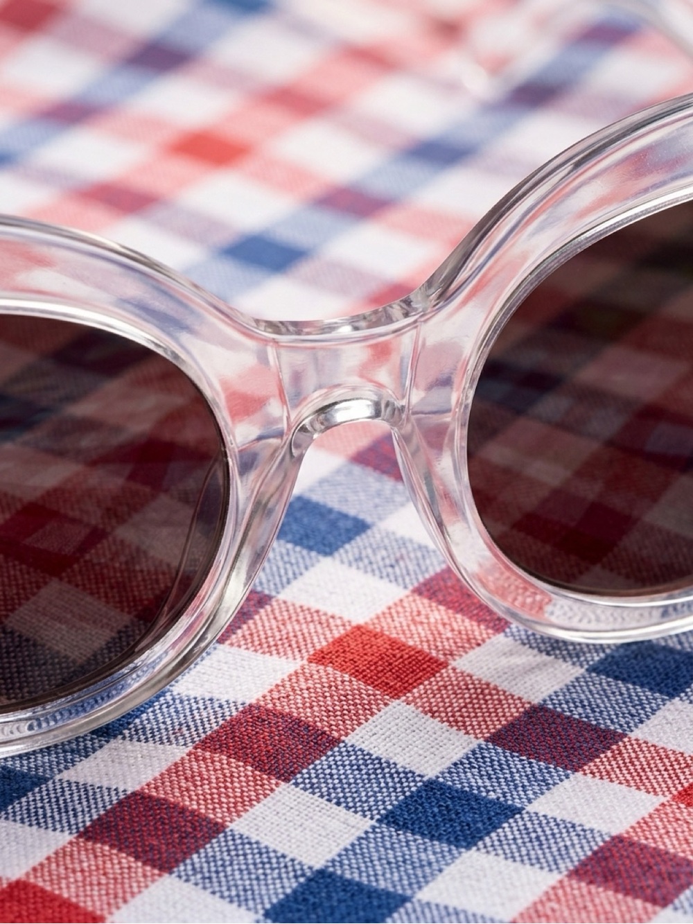 Crap eyewear Clear Frame Sunglasses - Transparent Fashion Shades